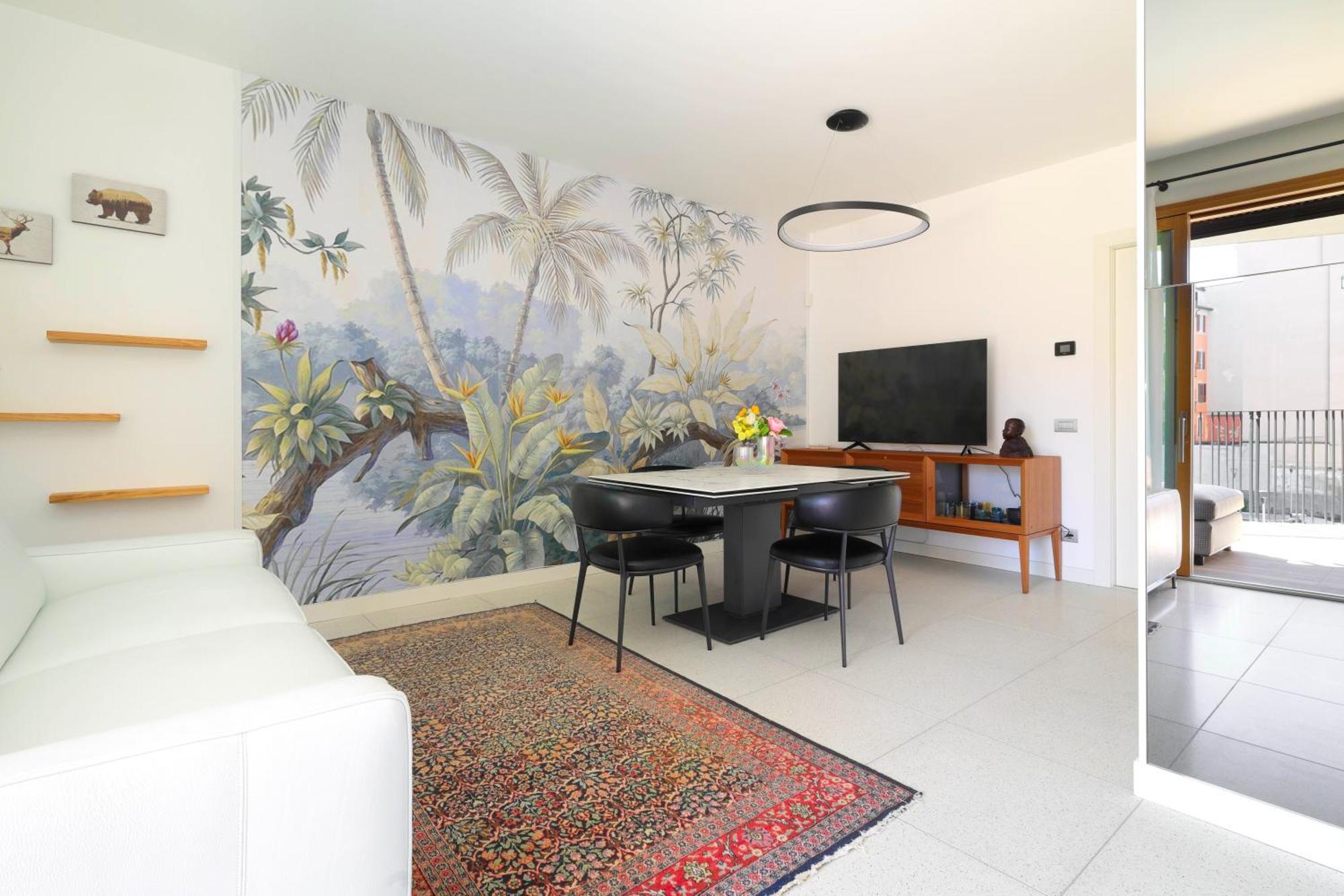 Luxury Apartment Con Terrazza, Palestra, Cowork & Box Privato Mailand Exterior foto