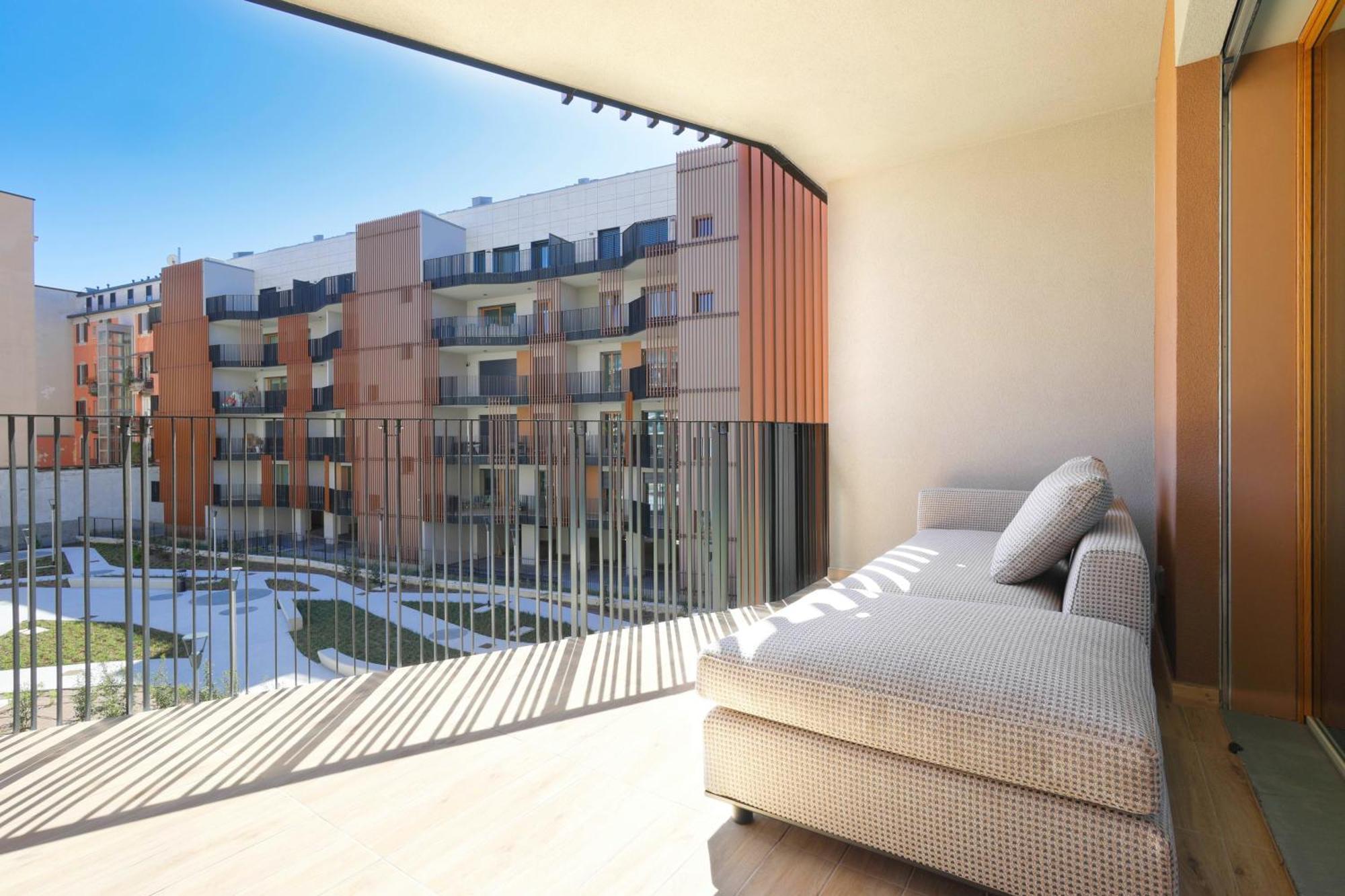 Luxury Apartment Con Terrazza, Palestra, Cowork & Box Privato Mailand Exterior foto